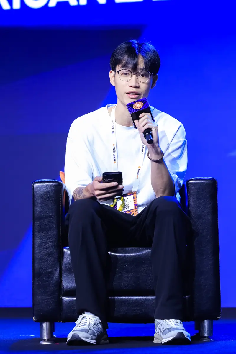 Scott Lai 在 Bitcoin Asia 2026 主舞台分享