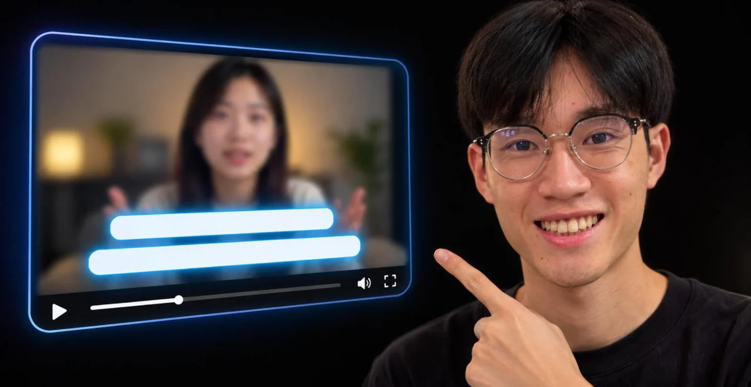 AI 字幕教學:廣東話字幕生成、翻譯英文及匯出 SRT 全流程封面