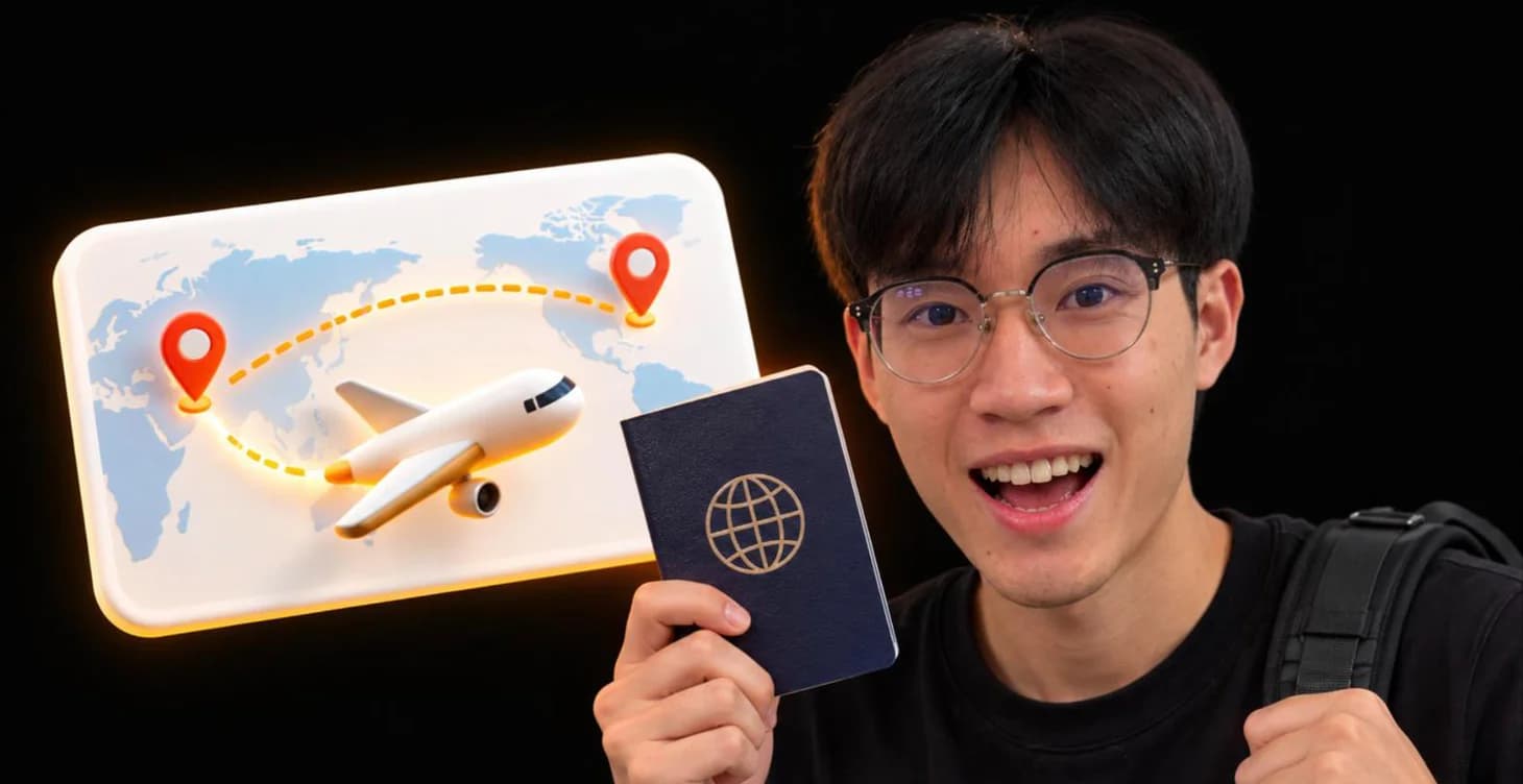 AI 行程規劃教學:5 條即用指令,免費做出旅行行程表封面